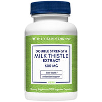 Thumbnail for The Vitamin Shoppe Milk Thistle 600 MG - Liver Health Support, Detoxification & Antioxidant Protection (100 Capsules)