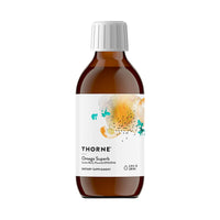 Thumbnail for THORNE - Omega Superb - Fish Oil Liquid Supplement with EPA & DHA - Supports Brain, Skin, Joint & Heart Health* - Lemon Berry - Third-Party Certified - Gluten, Dairy & Soy-Free - 40 Servings