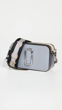 Thumbnail for Marc Jacobs Women's The Snapshot Bag, Wolf Grey Multi, One Size