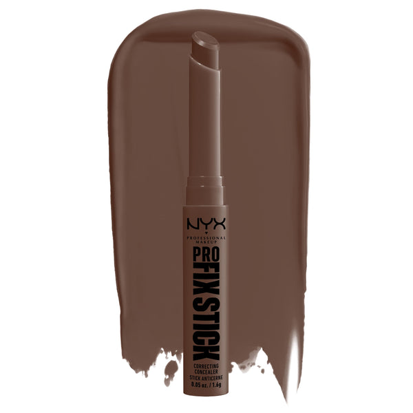 NYX PROFESSIONAL MAKEUP Pro Fix Stick Correcting Concealer, Buildable Medium Coverage Concealer Stick - Deep Walnut