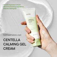 Thumbnail for IUNIK Centella Calming Gel Cream Vegan Non-Sticky Moisturizing Blemish Care w/Centella Asiatica Tea Tree Soothes Acne Rosacea Oily & Sensitive Skin Korean Skincare