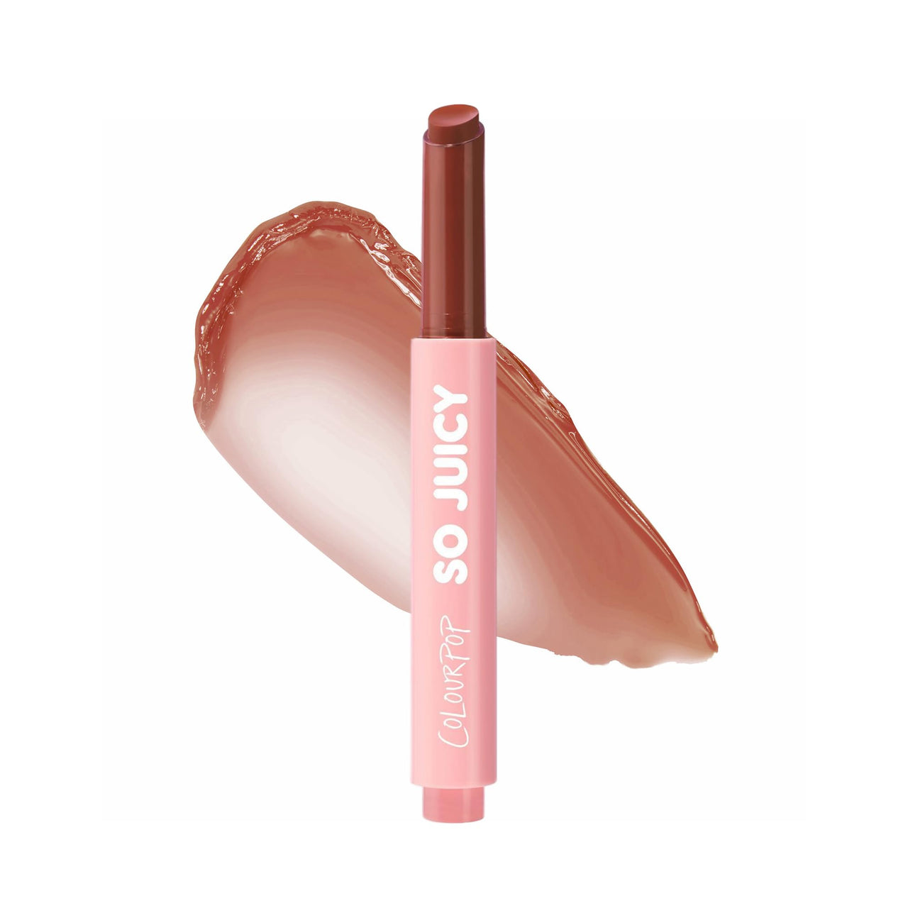 ColourPop So Juicy Plumping Lip Gloss Balm - Hydrating Lip Gloss & Balm Hybrid with Peptides - Non-Sticky Formula - Visibly Plumps Lips & Delivers Buildable Color - PSL (0.07 oz)