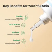 Thumbnail for AXIS-Y Heartleaf My Type Calming Cream - Soothing, Redness Relief & Long Lasting Moisture Dewy Skin Daily Face Lotion - Vegan Korean Skin Care Moisturizer Face Cream - 2.02 fl. oz.