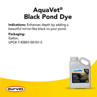 Thumbnail for Durvet AQUAVET Black Pond Dye - Gallon