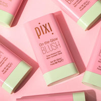 Thumbnail for Pixi On-the-Glow Blush - Fleur, Hydrating Tinted Moisture Blush Stick with Ginseng, Aloe Vera & Fruit Extracts, For Cheeks & Lips, 19g / 0.6oz, Paraben-Free