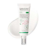 Thumbnail for AXIS-Y Complete No-Stress Physical Sunscreen V3 - SPF 50 Mineral Face Sunscreen Moisturizer with 2% Niacinamide, Zinc Oxide for Broad Spectrum Sun Care - Vegan Korean Skin Care -1.69 fl. oz.