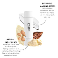 Thumbnail for Alex Costa Hydrating Hair Conditioner for Men by Forte Series Deep Treatment for Damaged Hair Nourishing for Dry Hair Sulfate & Paraben for Frizzy Hair, (8 oz)