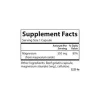 Thumbnail for Carlson Magnesium 350 mg Muscle Function & Nerve Health - 90 Capsules