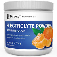 Thumbnail for Dr. Berg Zero Sugar Hydration Keto Electrolyte Powder - Enhanced w/ 1000 mg of Potassium & Real Pink Himalayan Salt (NOT Table Salt) - Tangerine Flavor Hydration Drink Mix Supplement - 50 Servings