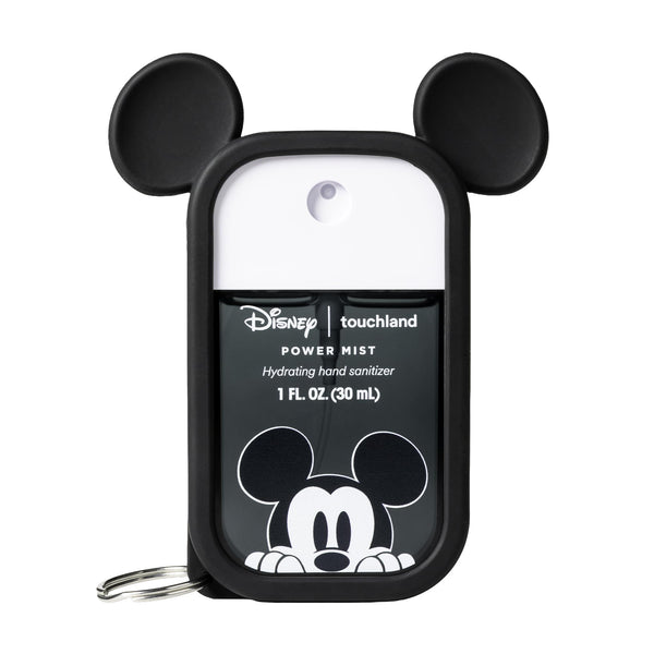 Touchland & Disney Special Edition Hand Sanitizer + Mist Case, Scented & Stylish Hydrating Sanitizer Spray Bundle, Travel Size, Dye Free