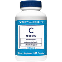 Thumbnail for The Vitamin Shoppe Vitamin C 1,000MG, Antioxidant That Supports Immune and Cardiovascular Health (300 Capsules)