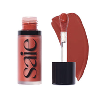 Thumbnail for Saie Dew Liquid Blush for Cheeks - Hydrating Cream Blush Stick with a Blendable + Buildable Formula - Skincare Infused Dewy Cheek Tint for a Natural Flush - Glowy Makeup Essential - Spicy (.40 oz)