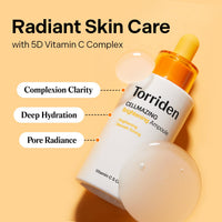Thumbnail for Torriden CELLMAZING Vita C Ampoule 30ml (1.01 fl.oz.) | Refining Sagging Pores and Skin Texture | 5D Vitamin C, Seaweed Complex, Panthenol | Korean Facial Serum