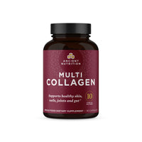 Thumbnail for Ancient Nutrition Collagen Peptides Pills, Hydrolyzed Multi Collagen Supplement, Types I, II, II, V & X, Supports Healthy Skin and Nails, Gut Health and Joints, 90 Capsules