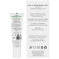 Thumbnail for Nourish Organic Eye Treatment, Avocado & Argan â€“ Renewing & Hydrating Under Eye Brightener with Vitamin C + Washable Cotton Round