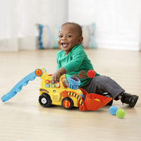 Thumbnail for VTech Pop-a-Balls Push and Pop Bulldozer, Yellow