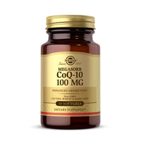 Thumbnail for Solgar Megasorb CoQ-10 100 mg - 30 Softgels - Enhanced Absorption - Non-GMO, Gluten Free, Dairy Free - 30 Servings
