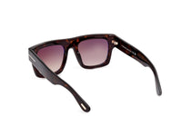 Thumbnail for Tom Ford FAUSTO FT 0711 Dark Havana/Light Brown Shaded 53/20/145 unisex Sunglasses