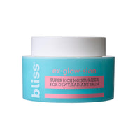 Thumbnail for bliss Ex-glow-sion Super Rich Face Moisturizer for Dewy, Radiant Skin | Advanced Shea Butter Nourishes & Hydrates | 100% Vegan and Cruelty-Free | 1.7 fl oz