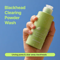 Thumbnail for BY WISHTREND Green Tea & Enzyme Powder Wash, Gentle Face Wash for Sensitive Skin, Removes Impurities, Facial Cleanser for Dry Skin, Korean Skincare, Fragrance Free, 110g / 3.88 Oz