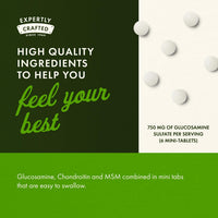 Thumbnail for Swanson Glucosamine, Chondroitin & MSM - Cartilage & Joint Health Supplement* - Supports Mobility & Flexibility* - Easy-to-Swallow Mini Tablets - Gluten Free & Non-GMO - 360 Mini-Tablets