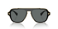 Thumbnail for Versace Man Sunglasses Black Frame, Dark Grey Lenses, 56MM