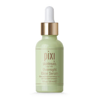 Thumbnail for Pixi Overnight Glow Serum | Glycolic Acid Exfoliating Serum for Radiance | Helps Reduce Fine Lines & Sun Spots | With Aloe, Cucumber & Nourishing Vitamins | 1.01 fl. oz/ 30 ml