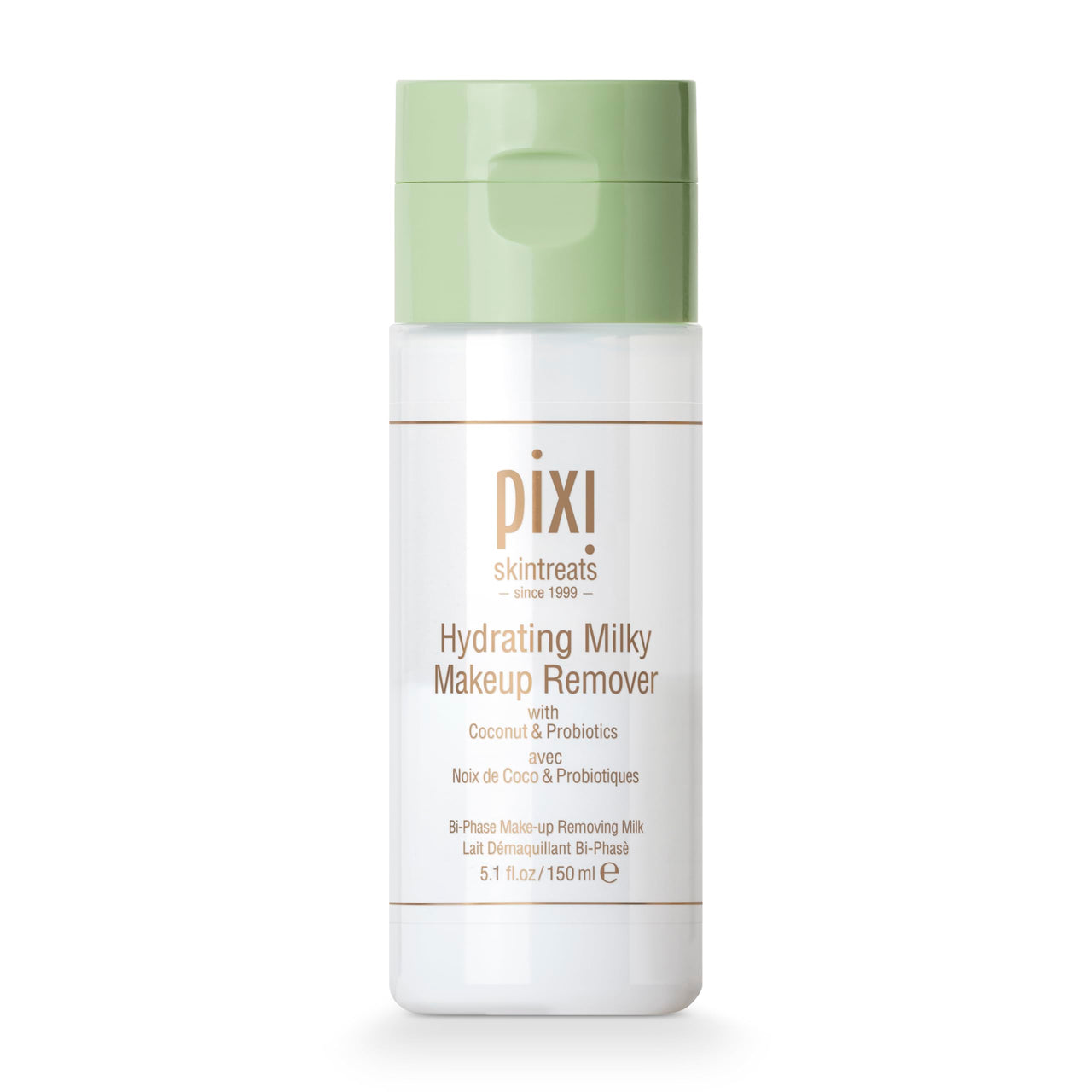 Pixi Beauty Hydrating Milky Makeup Remover, Gentle and Effective, 150 mL/ 5.07 fl oz