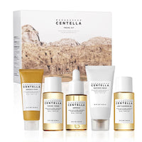 Thumbnail for SKIN1004 Madagascar Centella Travel Kit, Toner, Ampoule, Soothing Cream, Cleansing Oil, Ampoule Foam, Basic Skincare Trial Kit Box , Gift Sets for Mom, Women & Mothers Day, Compact Size