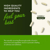 Thumbnail for Swanson Apigenin - Bioflavonoid Supplement that Offers Stress & Sleep Support, Aids Cellular Health & May Support Men's Health* - 90 Capsules