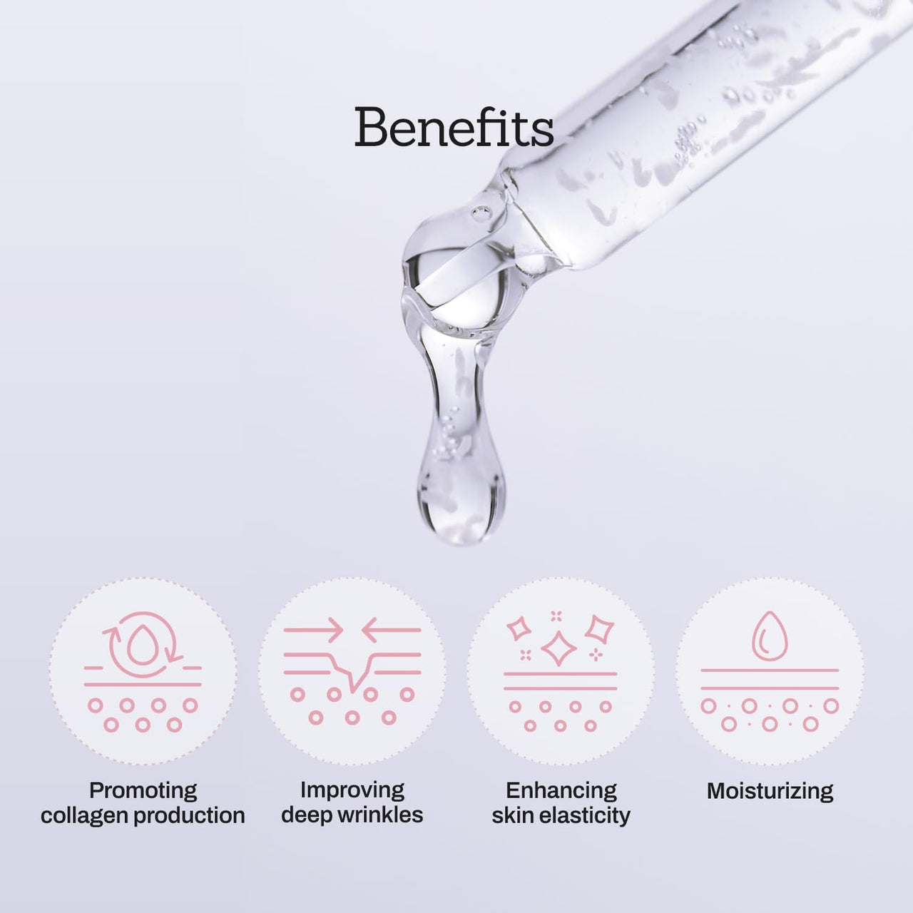 Collagen Peptide 12X Boosting Serum, Enhances Skin Elasticity & Reduces Deep Wrinkles, Promotes Collagen Production for Firm and Youthful Skin, Korean Skincare, 1.01 fl.oz
