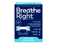 Thumbnail for Breathe Right Nasal Strips, Small/Medium, Clear, 30 Count