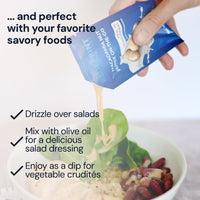 Thumbnail for Blueprint Bryan Johnson Macadamia Nut Puree On the Go - 1 Ingredient - No Added Sugar - Non Dairy, Vegan, Non GMO, Keto Friendly (12 Servings) - Add Water for Nut Milk