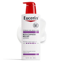 Thumbnail for Eucerin Roughness Relief Body Lotion for Extremely Dry, Rough Skin, Urea Enriched Body Moisturizer, 16.9 Fl Oz Bottle