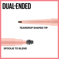 Thumbnail for Maybelline Total Temptation Eyebrow Definer Pencil, Deep Brown, 1 Count