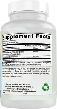 Thumbnail for Best Naturals Olive Leaf Extract, 700 Mg, 90 Count