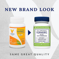 Thumbnail for The Vitamin Shoppe Full Spectrum Turmeric with Turmerones 400MG, Easily Absorbed, Contains Supercritical Extract, Supports Joint Mobility (60 Liquid Capsules)