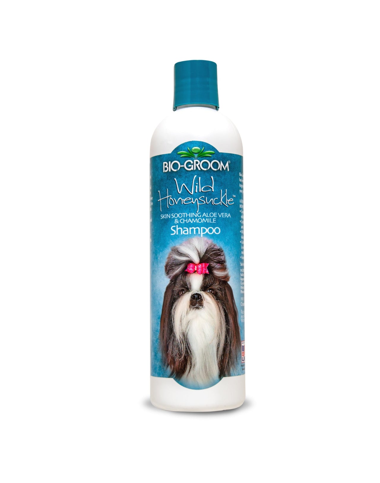 Bio-Groom Wild Honeysuckle Dog Shampoo - Natural Scent Pet Shampoo, Aloe Vera, Chamomile, Cat & Dog Bathing Supplies, Puppy Wash, Cruelty-Free, Made in USA, Quick Rinse Cat Shampoo - 12 fl oz 1-Pack