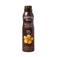 Thumbnail for Hawaiian Tropic Dry Oil Tanning Spray Sunscreen SPF 15, 6 oz | Protective Sun Tanning Oil with SPF 15 Sunscreen, Oxybenzone Free, 6 oz