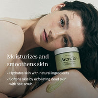 Thumbnail for Arencia Fresh Cloud Sea Salt Body & Scalp Scrub (Green) - Gentle Exfoliation for Softer, Refreshed Skin and Scalp, Korean Skin Care