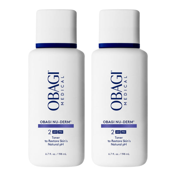 Obagi Nu-Derm Toner – Alcohol-Free, Balancing Nondrying Toner with Witch Hazel & Aloe Vera, Safe for Sensitive Skin – Two Pack, 2 * 6.7 oz
