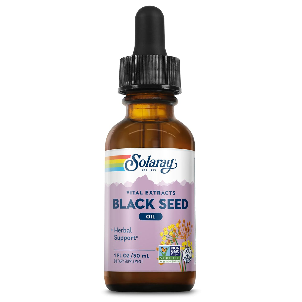 Solaray, Black Seed 7% Thymoquinone, 1 Fl Oz