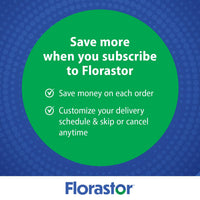 Thumbnail for Florastor Advanced Gas and Bloat Probiotic, Digestive Enzymes and Botanicals, Plus Probiotics for Digestive Health, 30 Capsules
