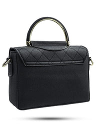 Thumbnail for Covelin Women's Small Leather Handbag Tote Shoulder Crossbody Bag Black