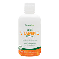 Thumbnail for NaturesPlus Liquid Vitamin C - 1000 mg, 30 fl oz - with Lemon Bioflavonoids - Vegetarian, Gluten Free - 30 Servings