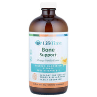 Thumbnail for LifeTime Vitamins - Liquid Calcium Magnesium Supplement for Women & Men, with Vitamin D, Muscle and Bone Health Support with Magnesium & Calcium Citrate - Natural Orange Vanilla Flavor, 16 fl oz