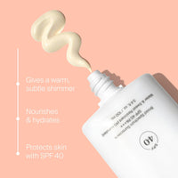 Thumbnail for Supergoop! Glowscreen Body SPF 40 PA+++, 3.4 fl oz - Body Lotion + Broad Spectrum Sunscreen with Subtle Shimmer - Adds Instant Glow & Hydration - Contains White Stargrass & Coconut Alkanes