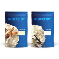 Thumbnail for Blueprint Bryan Johnson Hemp Protein - 27G Plant Protein - Vanilla (15 Servings) + Chai (15 Servings)