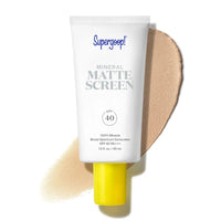 Thumbnail for Supergoop! Mineral Mattescreen (SPF 40) - 45 mL - 100% Mineral, Oil-Free Broad Spectrum Sunscreen - Smooths Skin?? Appearance, Minimizes Pores & Controls Shine - Water & Sweat Resistant