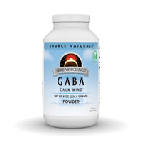 Thumbnail for Source Naturals Serene Science GABA,Calm Mind* - 750 mg - 8 oz Powder